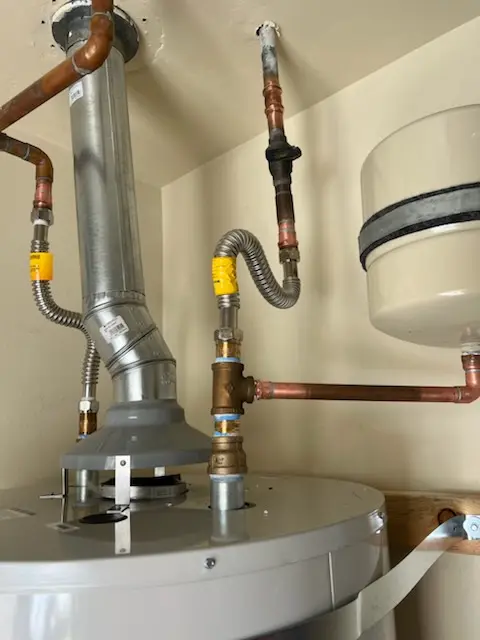 Water heater installation and plumbing repair in Cornville